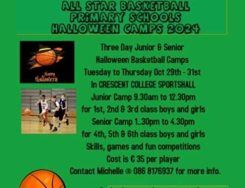 Halloween Primary schools basketball All Star camps QR codes