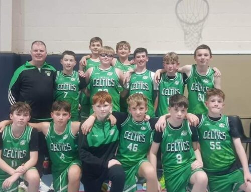 Limerick Celtics U14 Tiger boys at the St Mary’s Castleisland tournament