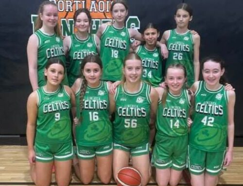 U14  Limerick Celtics Tiger girls had a good North Munster Cup win against Portlaoise Panthers in Portlaoise