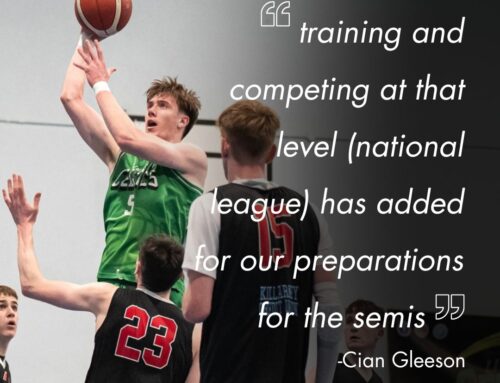 A word from our reigning u20 Cup Champions Captain Cian Gleeson.