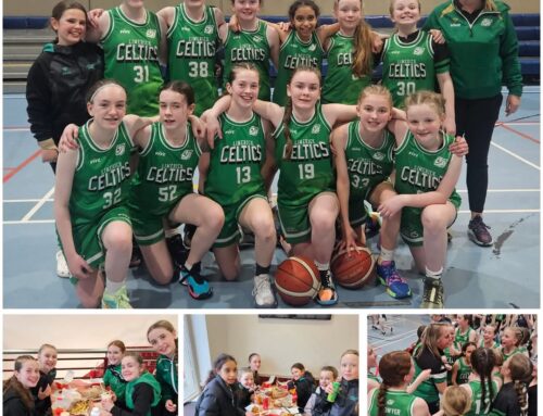 U12 Limerick Celtics Girls Tigers Team had a fantastic day of basketball in Castleisland