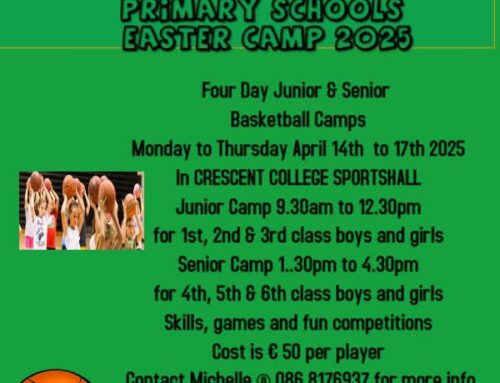 Here’s the ticket link for booking places in the Senior All Star Four Day Primary Schools boys and girls basketball camp