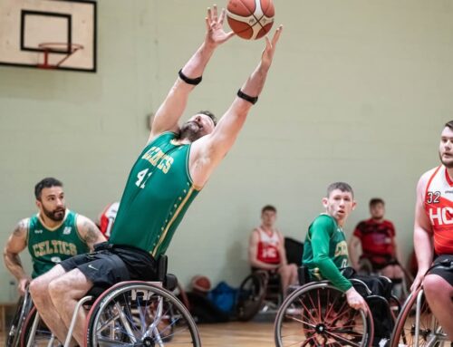 Limerick Celtics V Rebel Wheelers National league game in Salesians