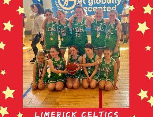 U10 girls who took part in the Andrew Drumm Cork Ladies Basketball Board tournament in the Parochial Arena