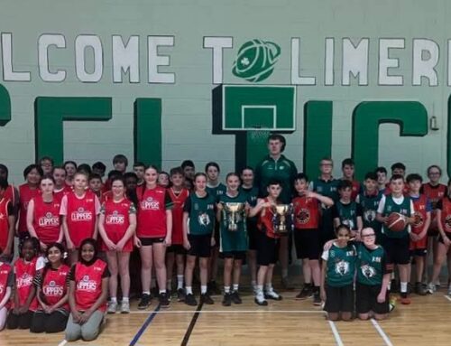 Limerick Celtics junior NBA warmup tournament on Friday in Salesians Sportshall.