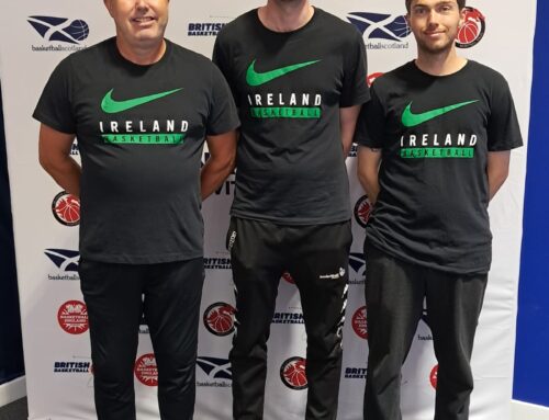 Congratulations to Limerick Celtics Coach Dave Barry coaching at 4 Nations in Scotland with Team Ireland 14u boys